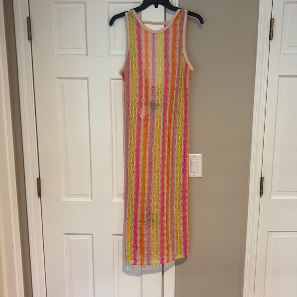 Miken Swim Coverup with Sleeveless Design